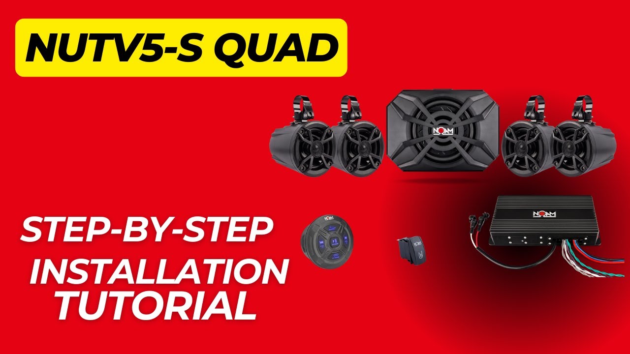 How to set up your NUTV5-S QUAD system, Step-By-Step installation guide