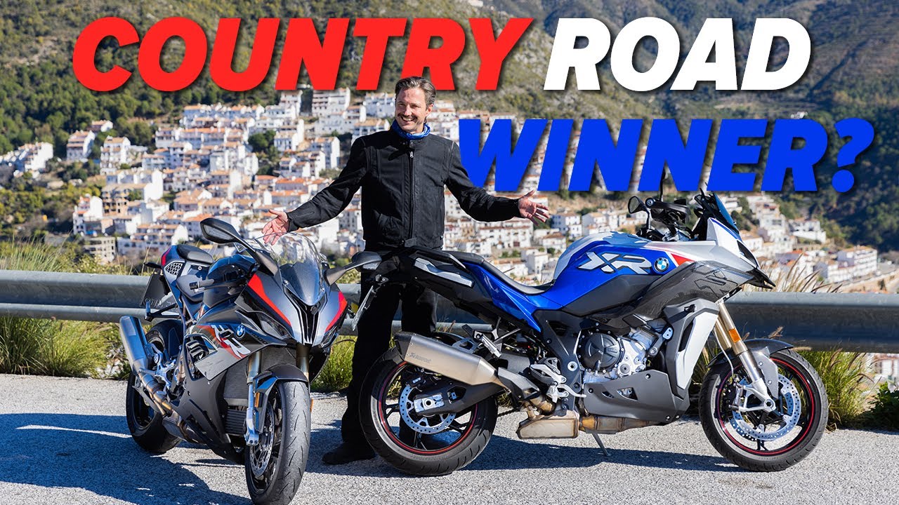 BMW S 1000 RR better than BMW S 1000 XR? Test on the country road!