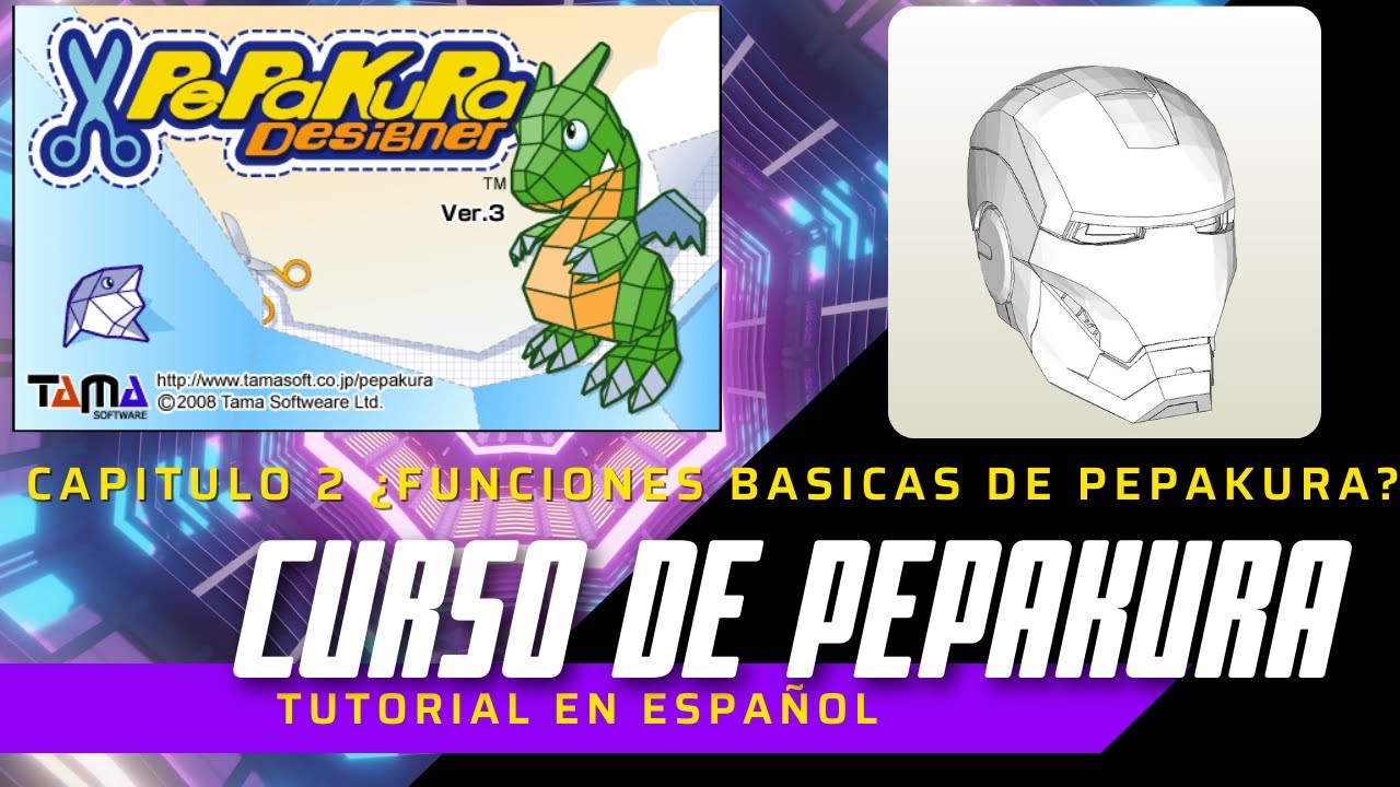 ¿como usar pepakura designer 4?| Funciones básicas de pepakura| Hagamos el casco de iron man