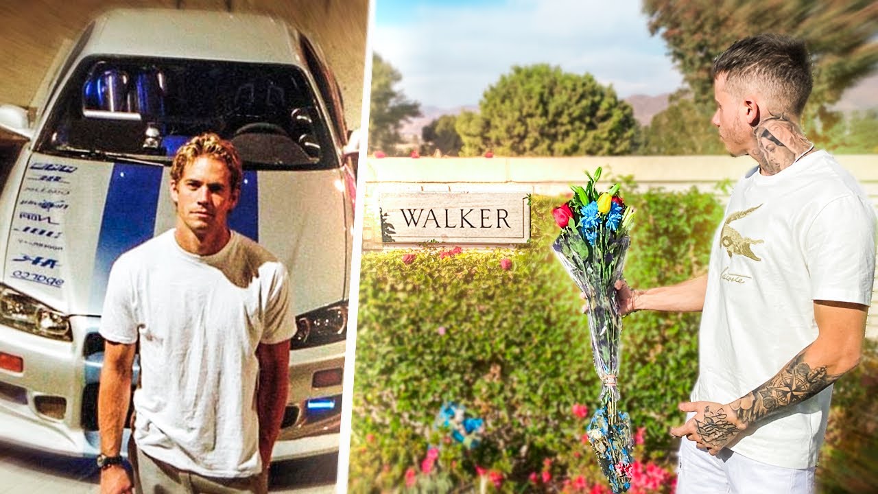 FUI NO TÚMULO E NO LOCAL DO ACIDENTE DO PAUL WALKER!!