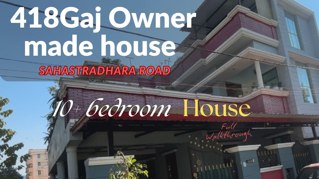 418Gaj Owner made kothi For sale in Dehradun at Sahastradhara road | Vastu compliant House for sale