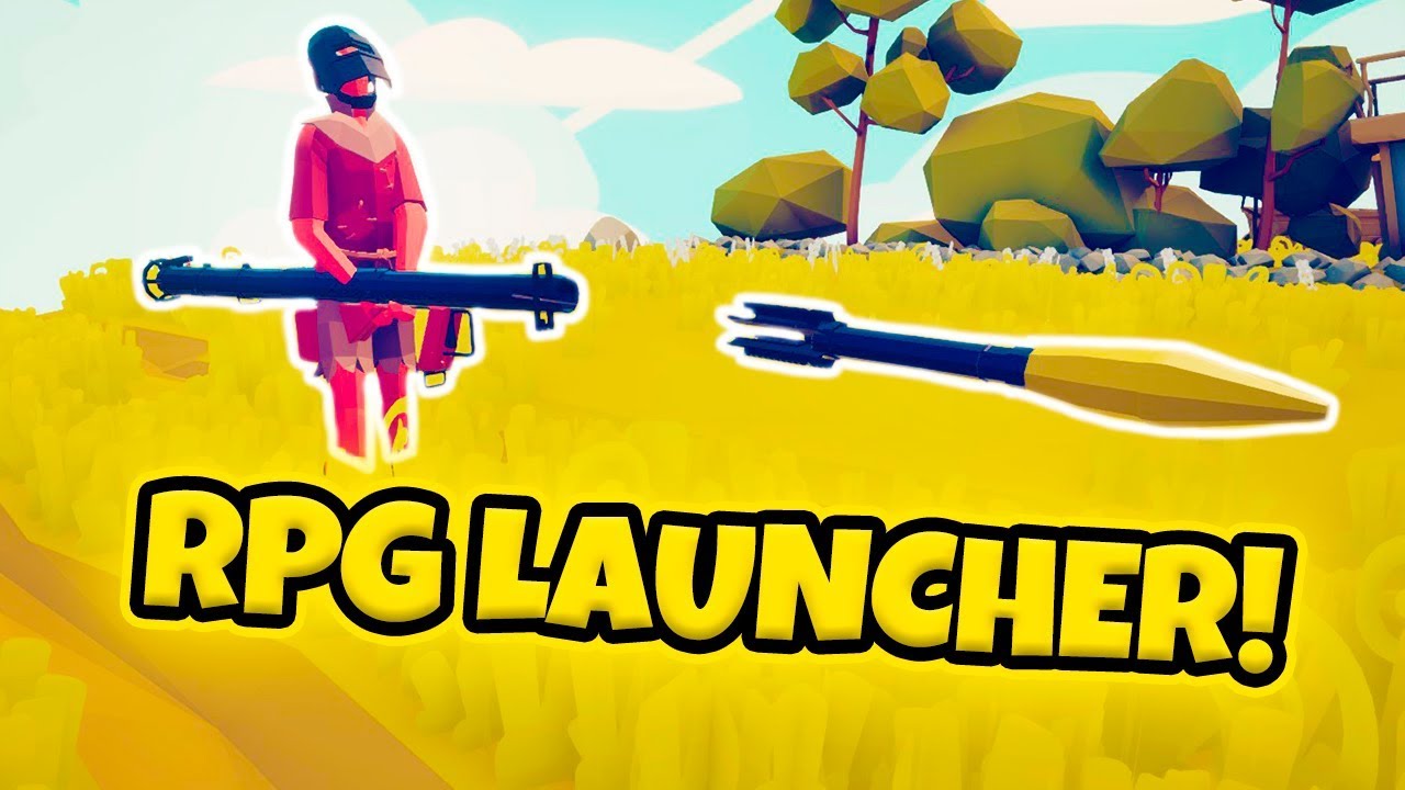 EPIC RPG LAUNCHER UNIT VS EVERY FACTION | TABS MODDED GAMEPLAY