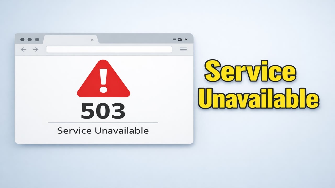 Как исправить ошибку HTTP 503 &laquo;Сервис недоступен&raquo;