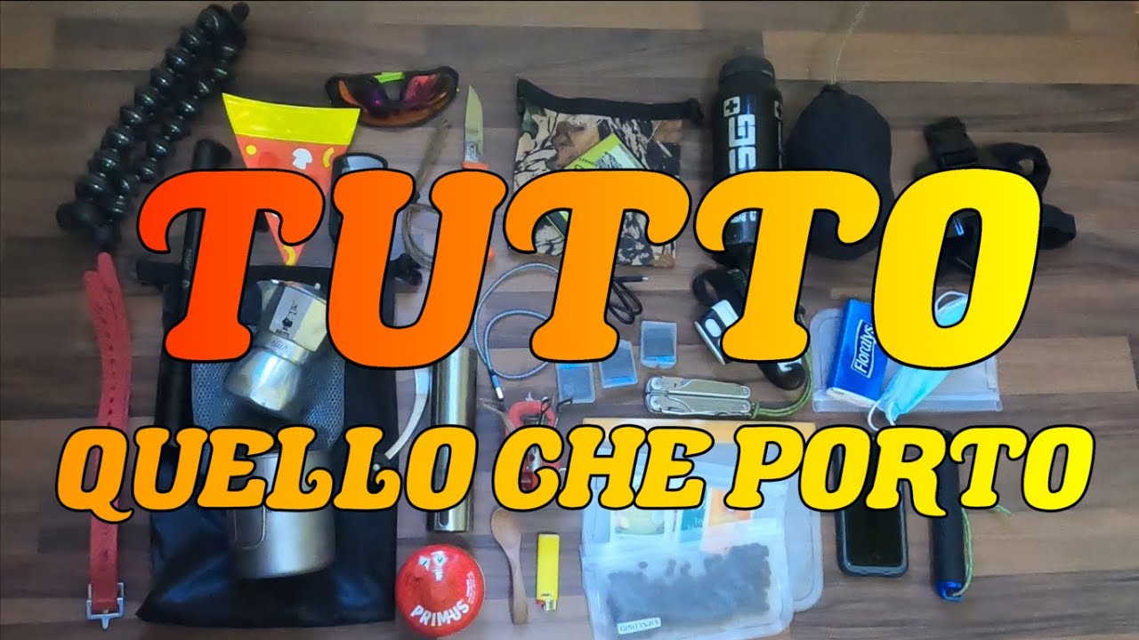 COSA PORTO PER UN USCITA DI UN GIORNO