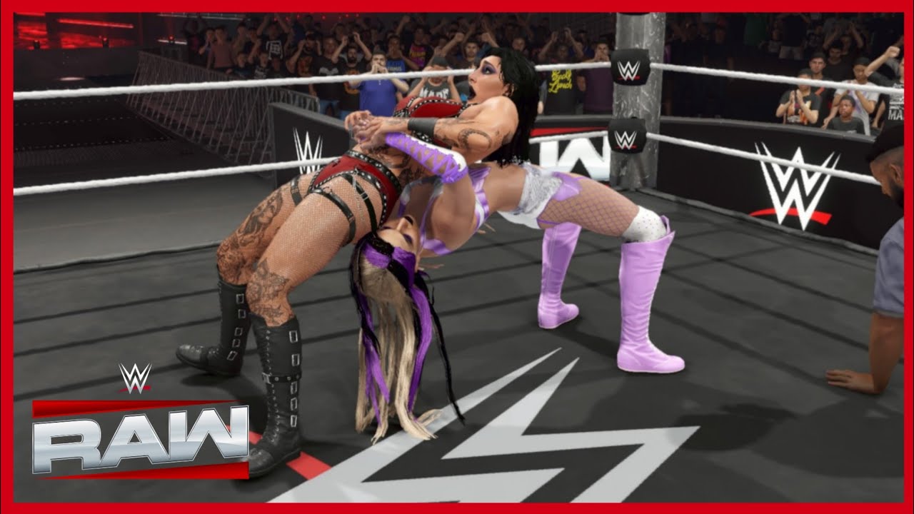 WWE 2K25|RAW RAW UNIVERSAL CHAMPIONSHIP RHEA RIPLEY VS LAURA