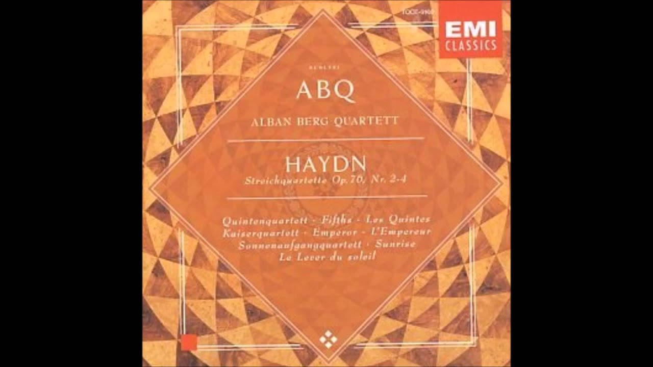 Haydn string quartet op.76 no 2