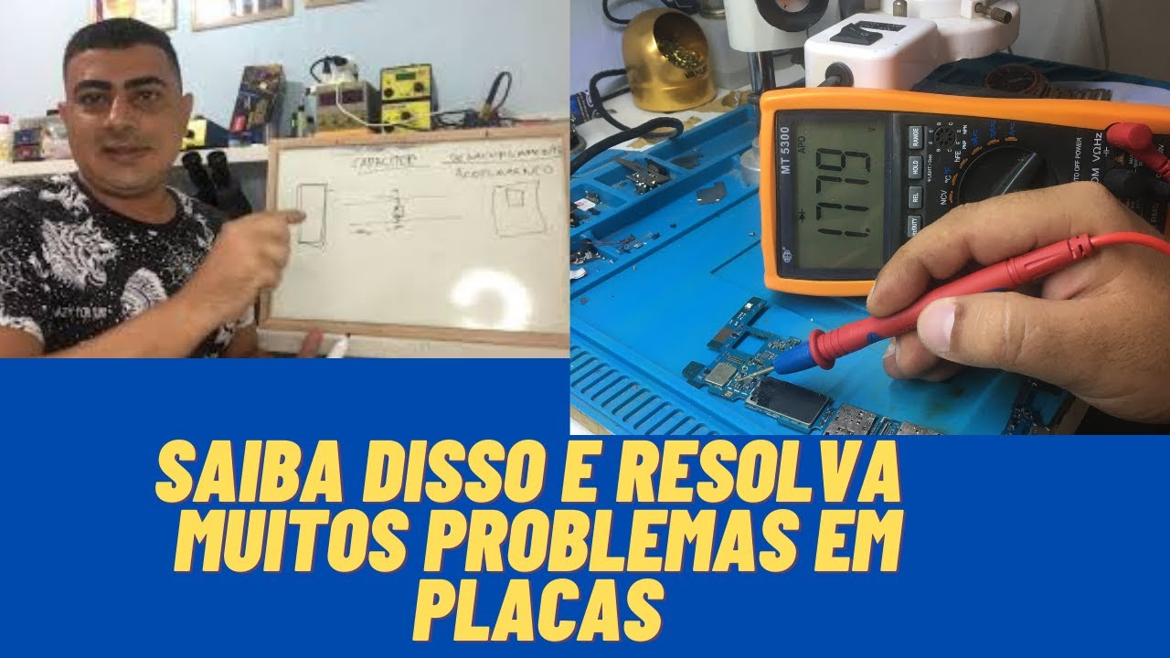 Capacitor de Acoplamento e Desacoplamento Qual a Diferença - Reparo de Placa de Celular