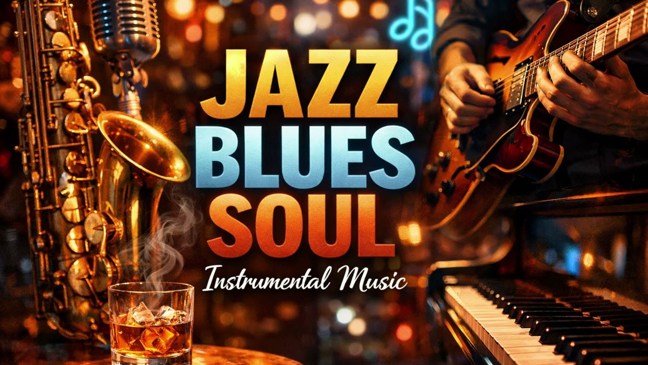 jazz e blues  fusion( musica instrumental relaxante)