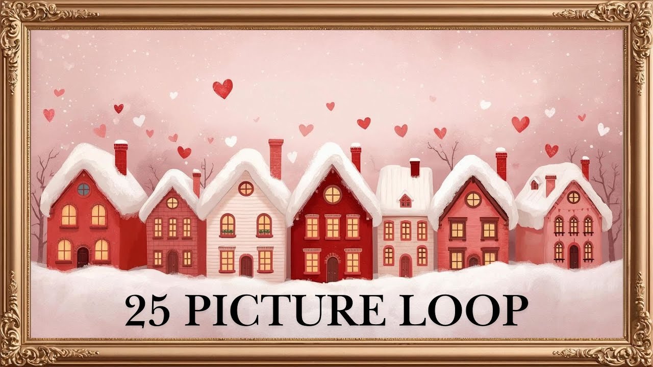 25 valentine's day screensaver pictures frame tv art 4k slideshow 2 hours romantic music