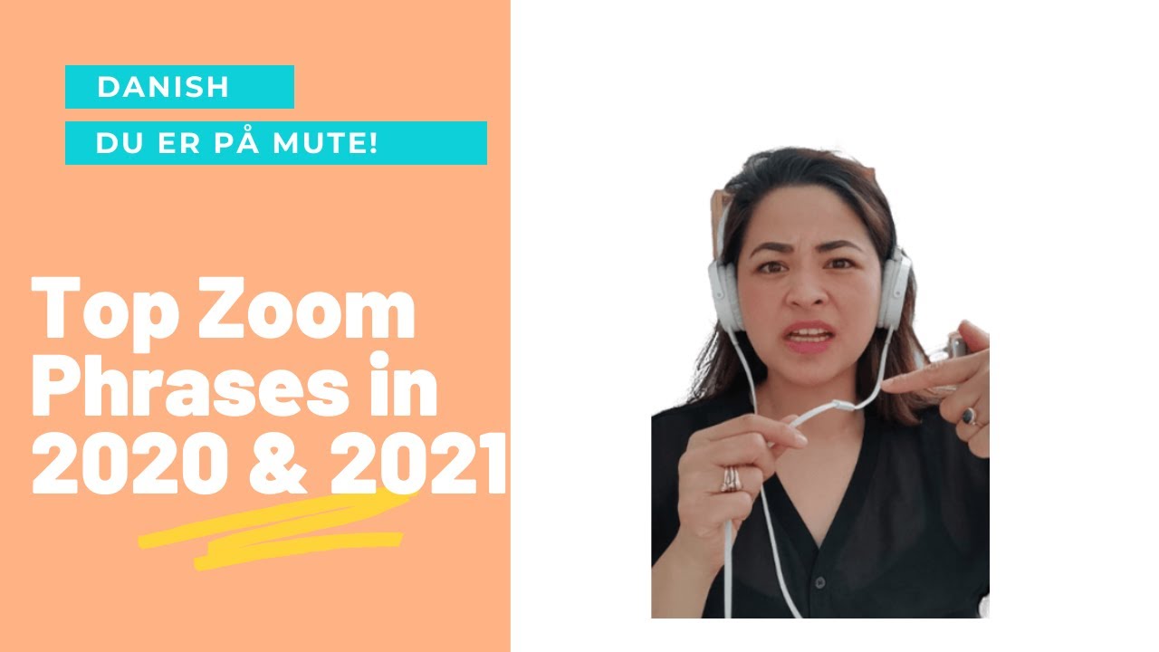 Learn Danish - Top Zoom phrases of 2020 & 2021