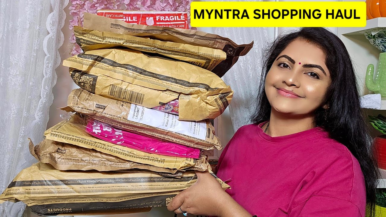 Myntra shopping haul | unboxing video | #myntrabeauty #myntra #fashion #lifestyle #BEAUTY #COSMETIC