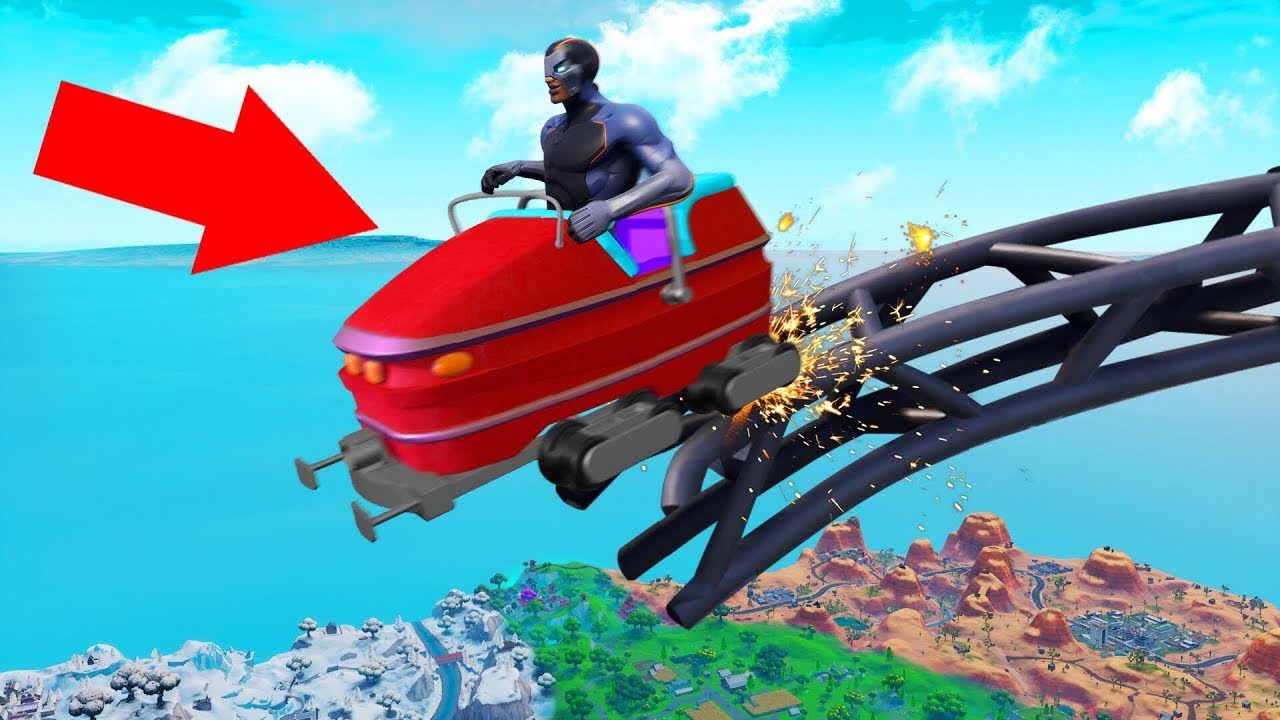 Der ACHTERBAHN TYCOON in Fortnite! (100% spaß)