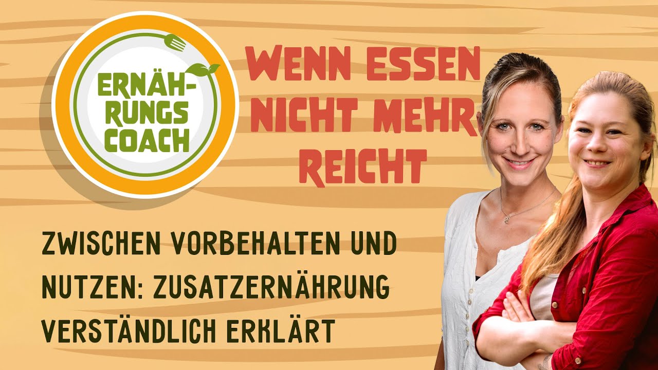 Was tun, wenn Mahlzeiten nicht mehr ausreichen?
