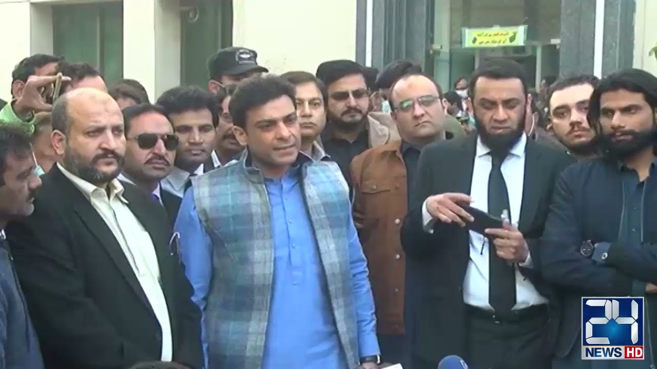 Opposition Leader Punjab Assembly Hamza Shahbaz Media Talk