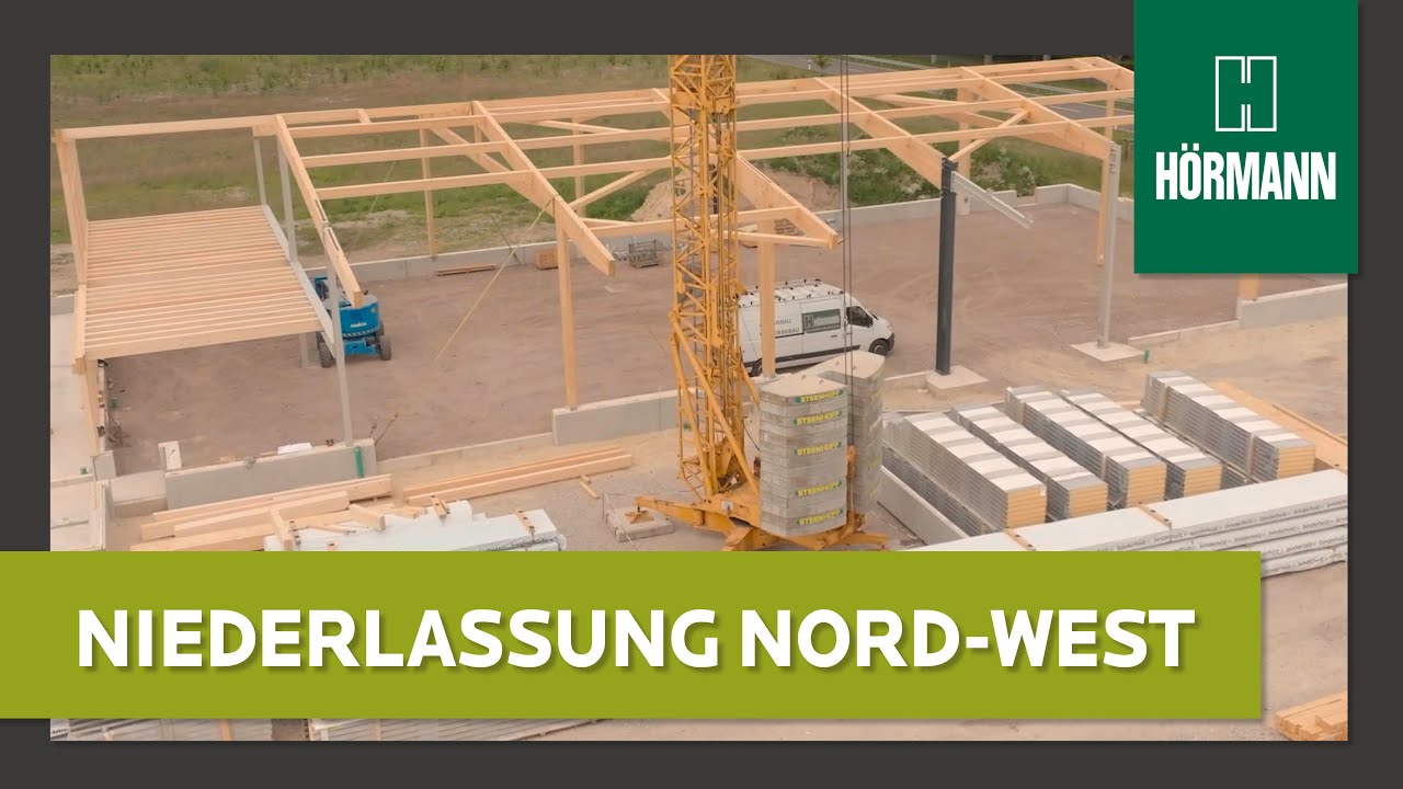 HÖRMANN - Einblicke in den Hallenbau unserer Niederlassung Nord-West