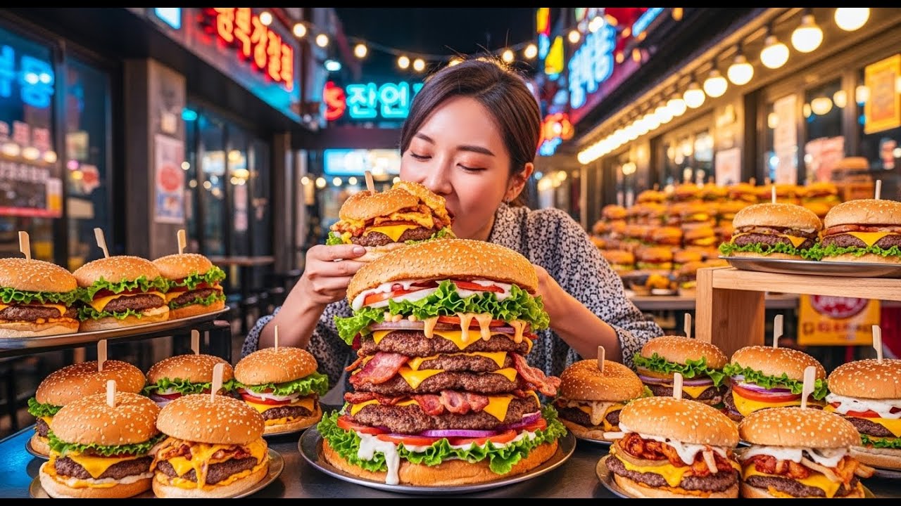 67000 Burgers Sold Monthly! Amazing Burger Making Video Compilation