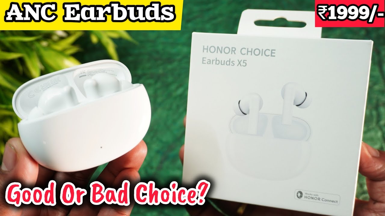 Honor Choice Earbuds X5 Unboxing & review: Affordable ANC TWS Just For ₹1999? 🔥🔥🔥