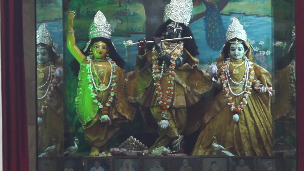 Arati and Temple Parikrama by Sril Gurudeb Video1