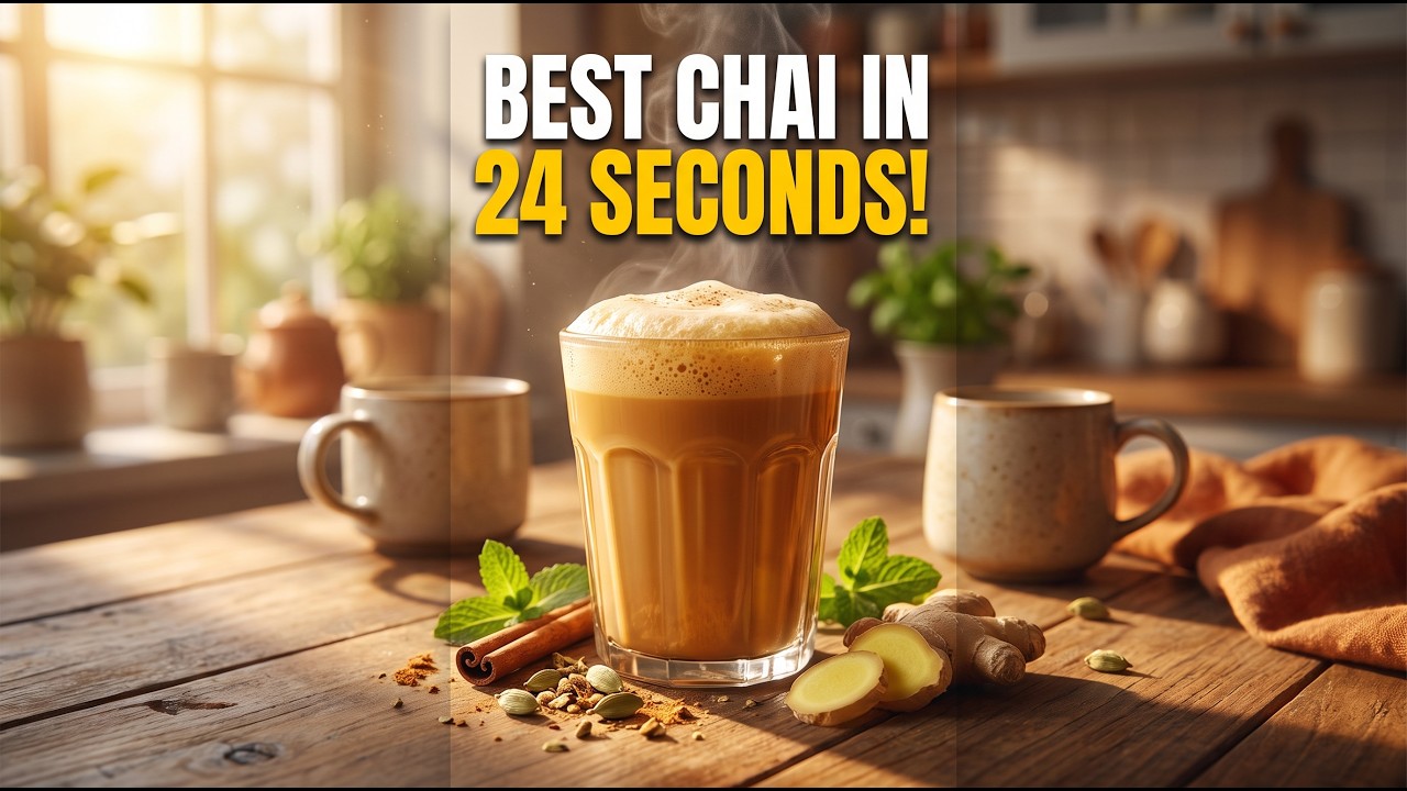 30-Second Perfect Chai Hack🔥|| ☕Try karo !