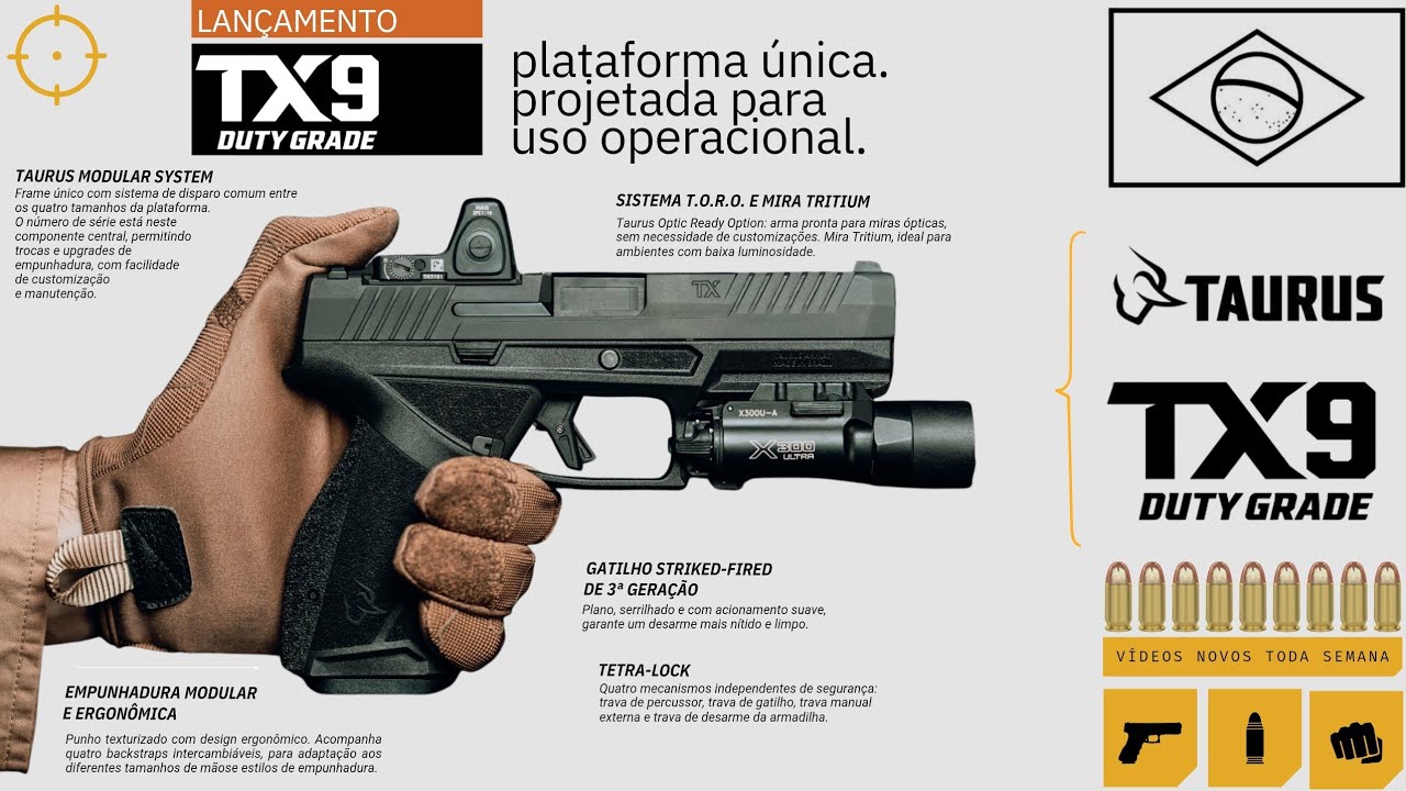 Taurus TX9 Lançamento Global 