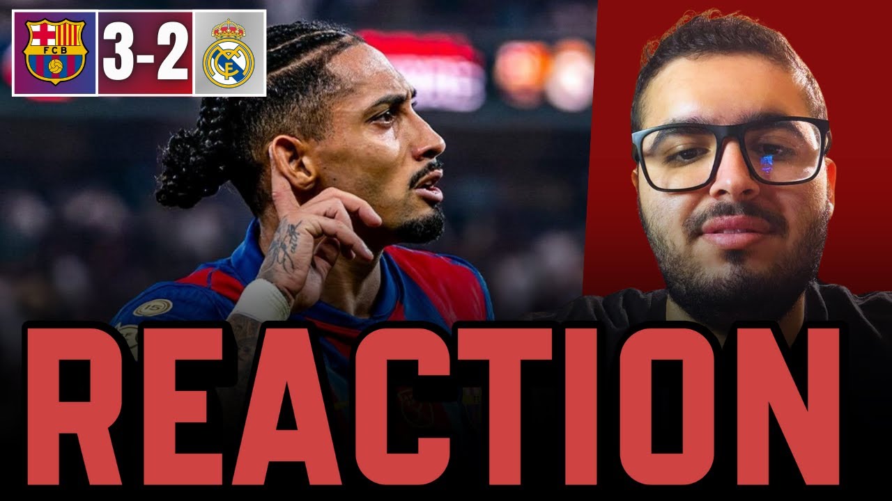 WHAT A GAME! 🔥 | FC Barcelona 3-2 Real Madrid CF | Supercopa de Espa&ntilde;a Final | Watchalong! 🇪🇸🇸🇦🏆