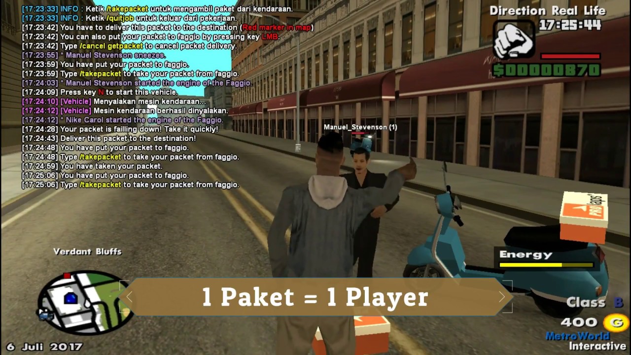 Postman System DRLRP