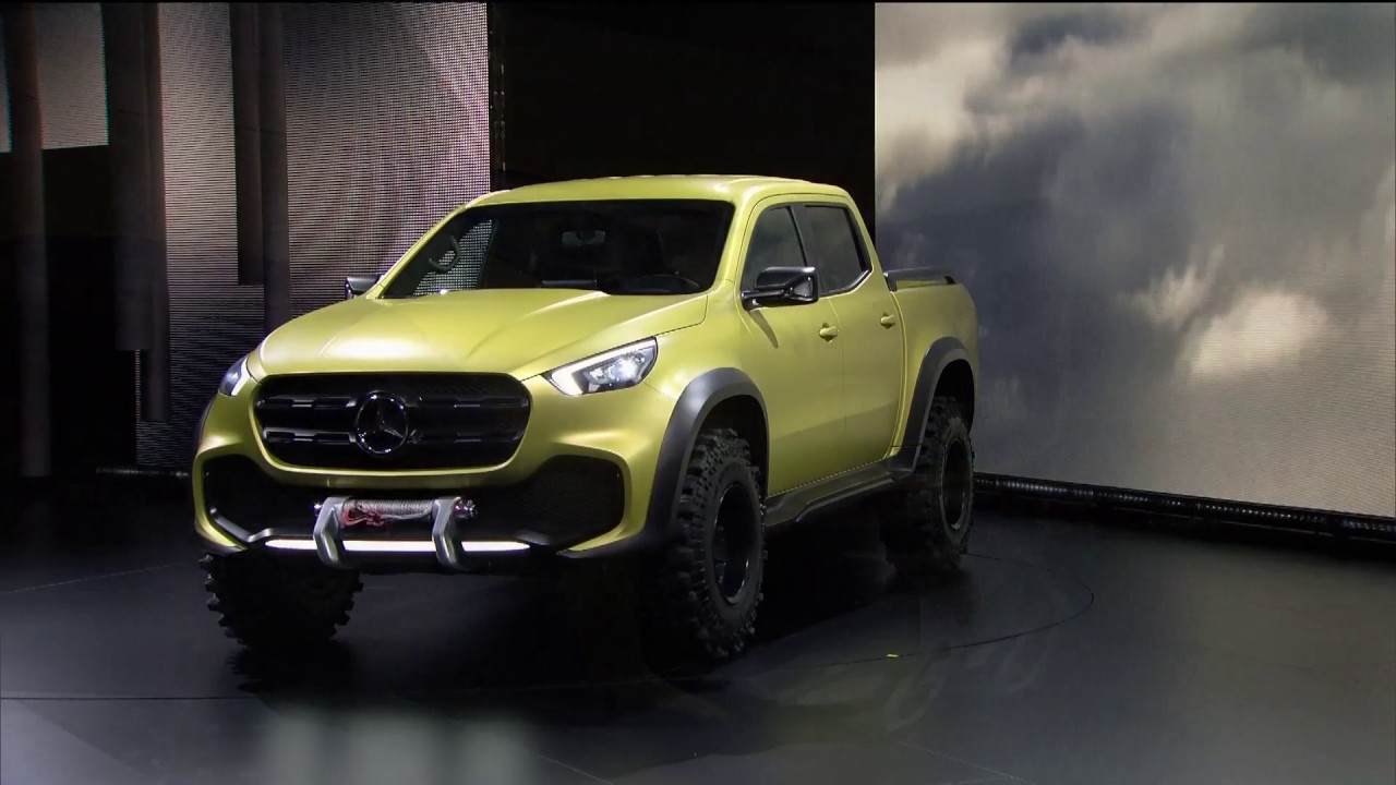 Mercedes X-Class concept - presentation