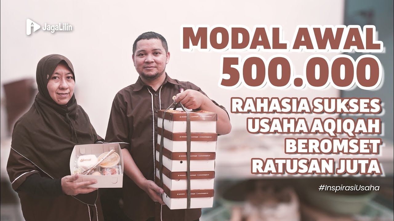 Pasangan Keren !!! Modal Awal 500.000 Kini Usaha Aqiqahnya Beromset Ratusan Juta Perbulan