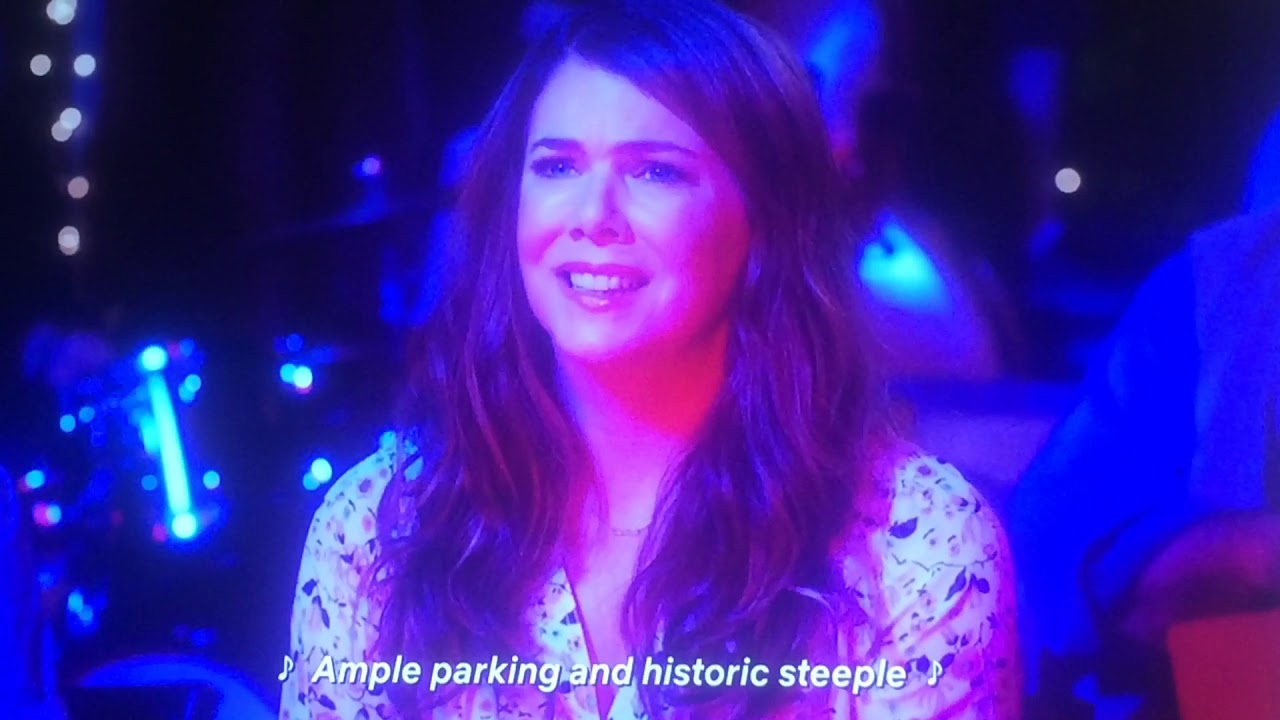 Christian Borle & Sutton Foster Gilmore Girls: A year in the life
