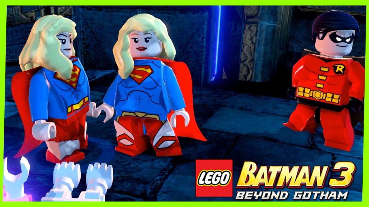 LEGO Batman 3 #45 SUPERGIRL CLÁSSICA E SUPERGIRL DESBLOQUEADAS Dublado Português