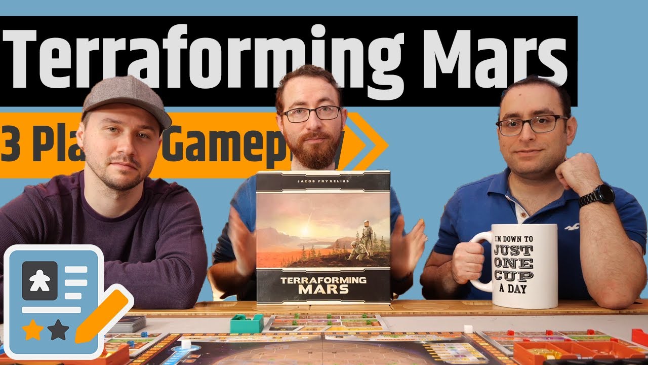 Terraforming Mars Gameplay With Drafting & Prelude - There's Way Too Much Heat In This Room