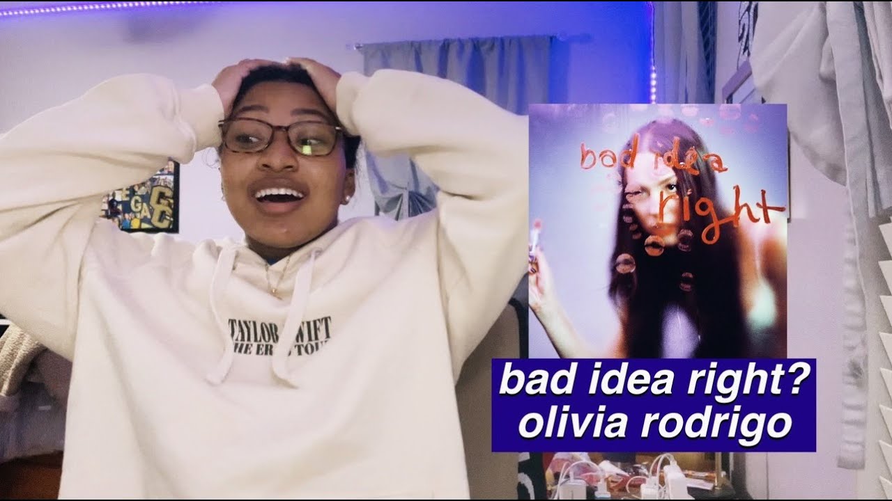 Reacting to “bad idea right?” (Music Video) | Olivia Rodrigo