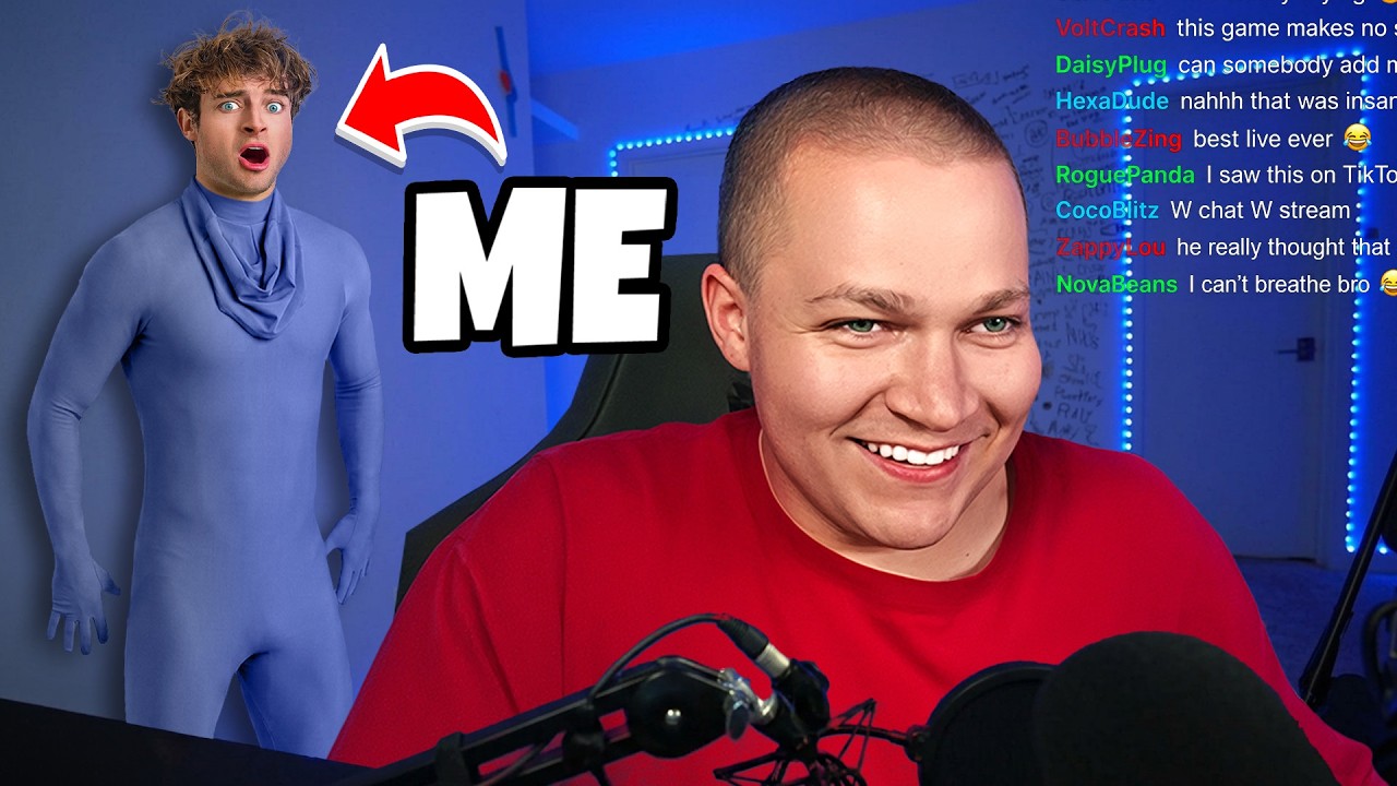 I Secretly Snuck into Steaks Livestream