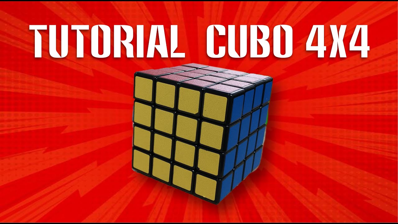 COMO MONTAR O CUBO 4X4 DE FORMA BÁSICA