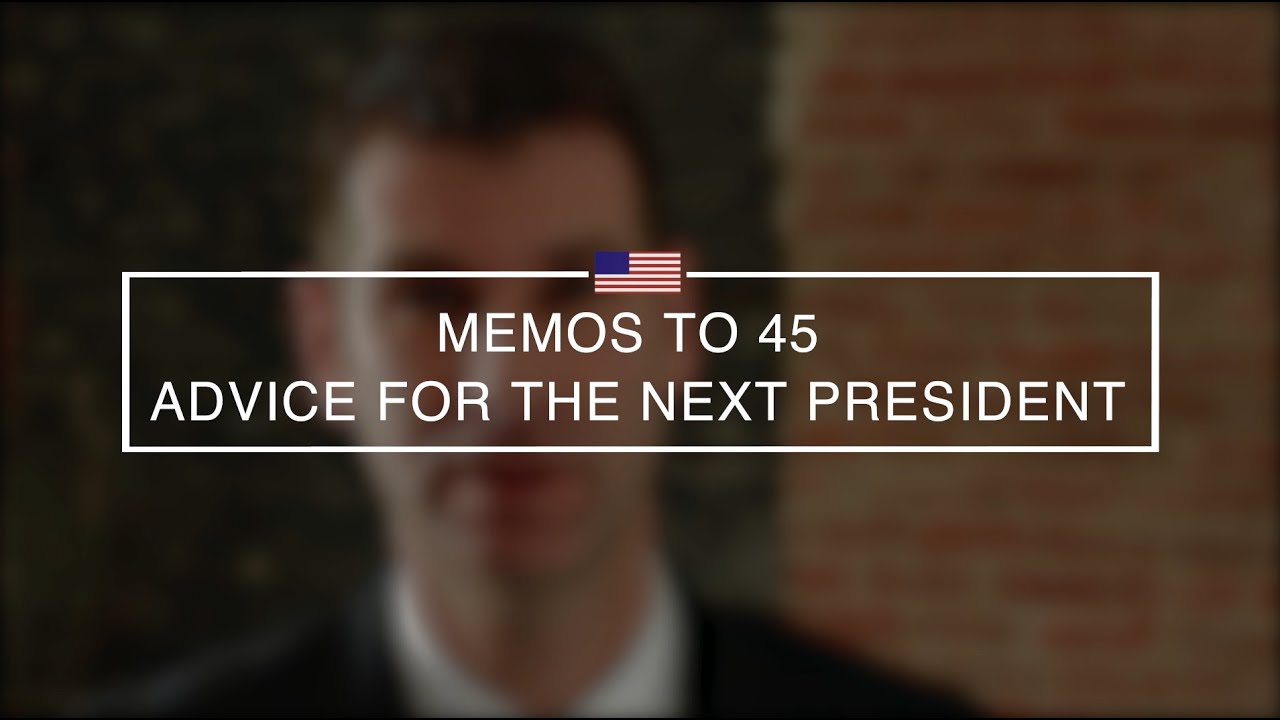 Peter W. Singer's Advice for the Next President | #45should