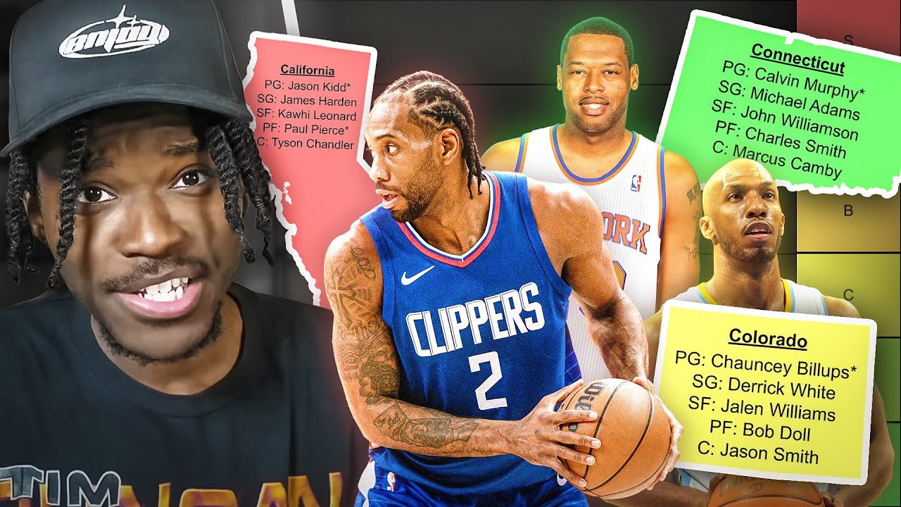 I Tier Ranked Every State’s Starting 5