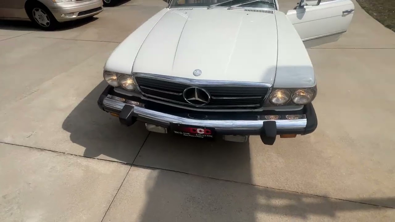Тест-драйв родстера Mercedes-Benz 380 SL 1985 года выпуска.