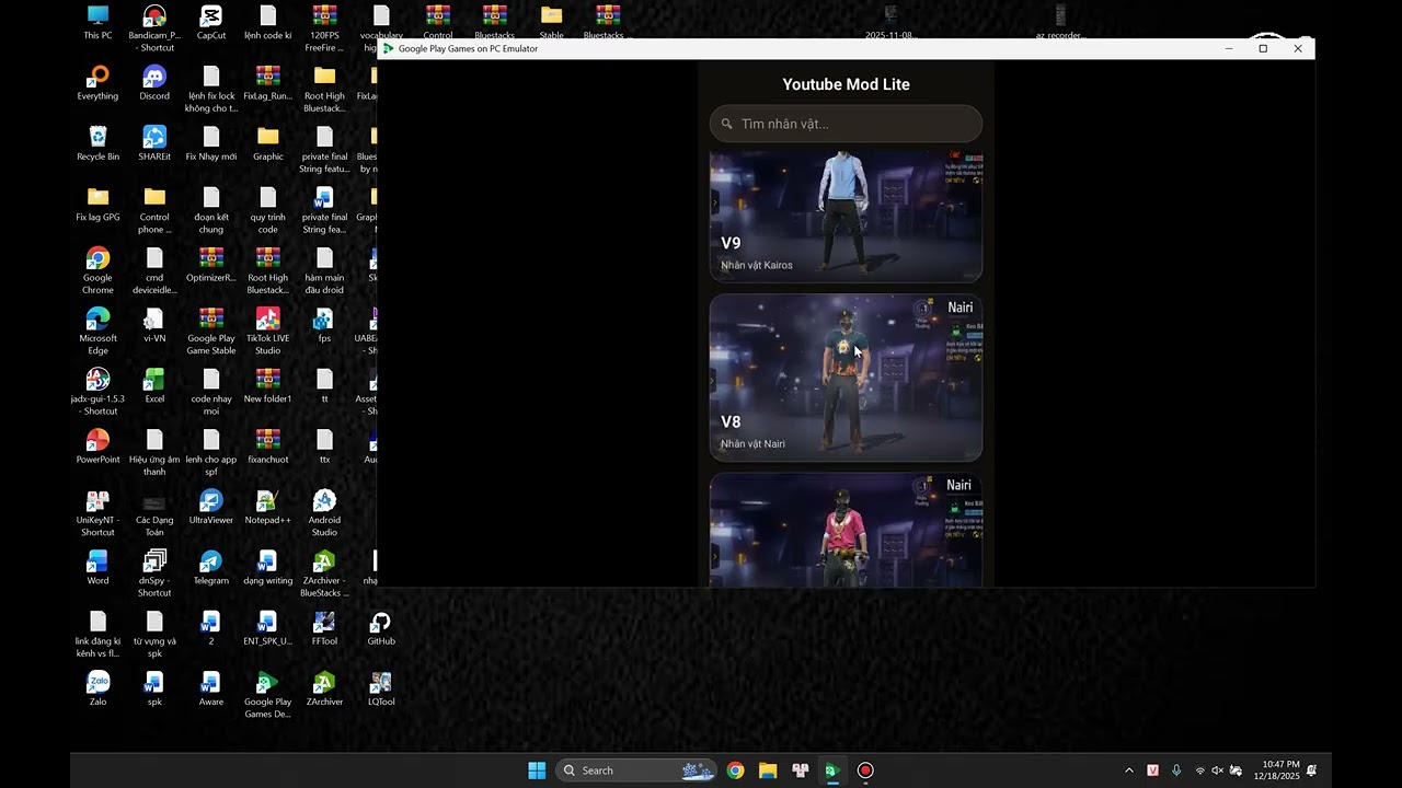 How to Mod Free Fire Skins on Google Play Games Emulators, Bluestacks, MSI, etc.