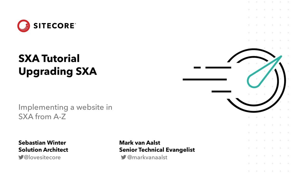 SXA Tutorial Series (ep6): Upgrading SXA