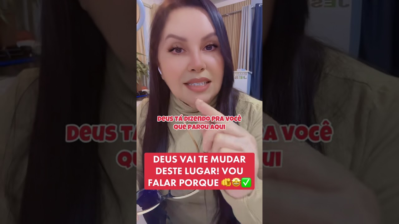 DEUS VAI TE MUDAR DESTE LUGAR 🫵🏻🤩✅