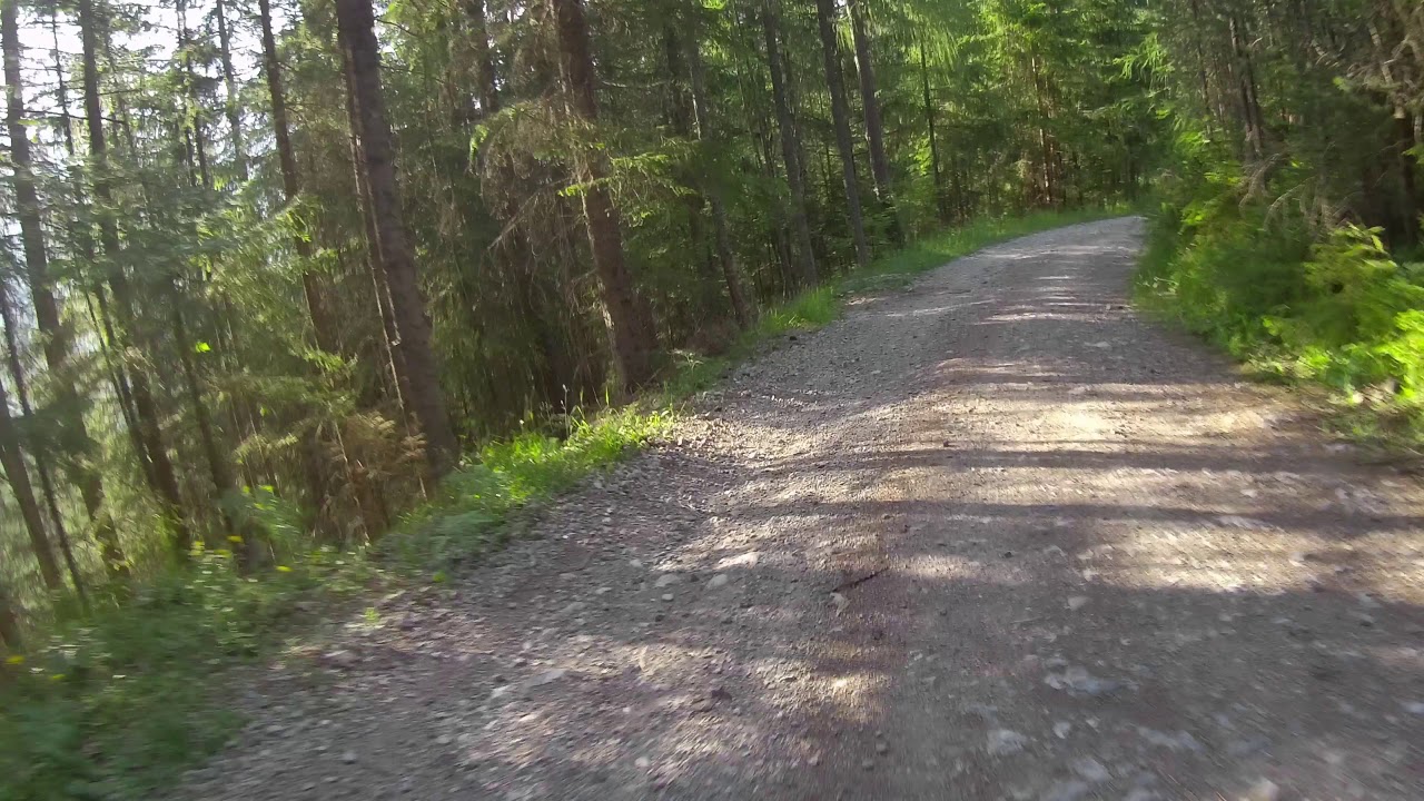 going 70 km/h downhill