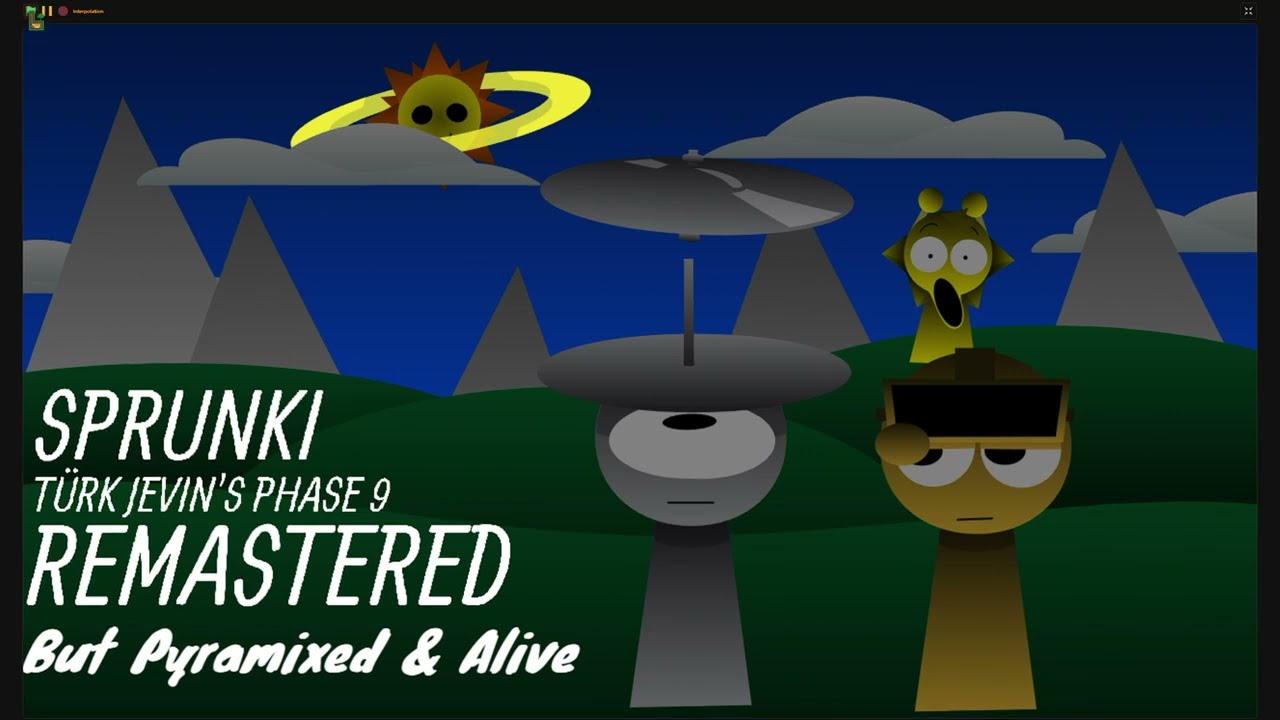 Sprunki Phase 9 REMASTERED but Pyramixed and Alive || Showcase & Mix ||