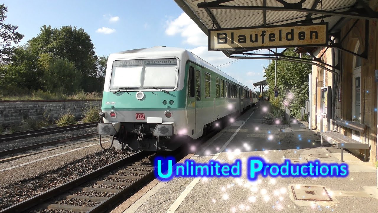 Die letzten 628er der Westfrankenbahn