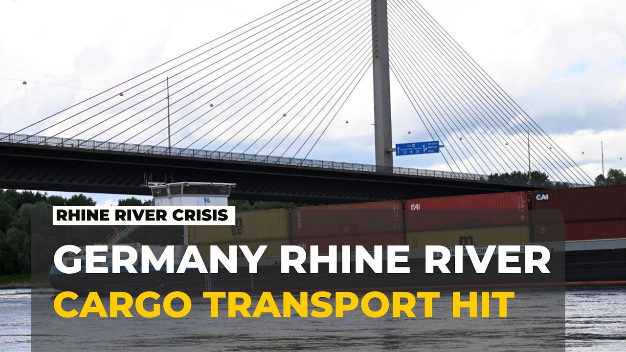 Rhine River hits historic low: Water levels disrupt European cargo transport