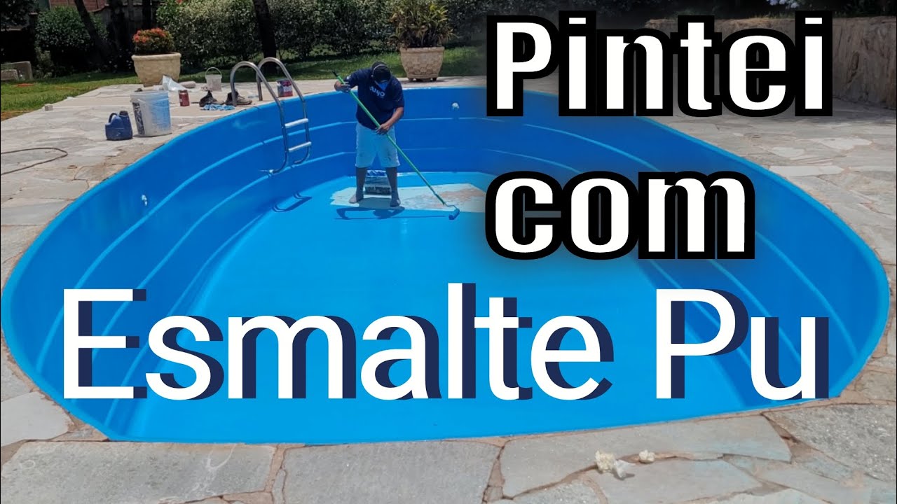 Como Pintar piscina de fibra (Passo a Passo)