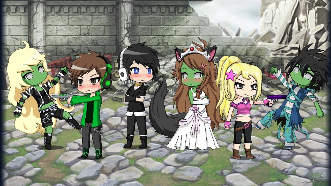 Zombie song*MEME*(versão gacha studio)BIA LOBA