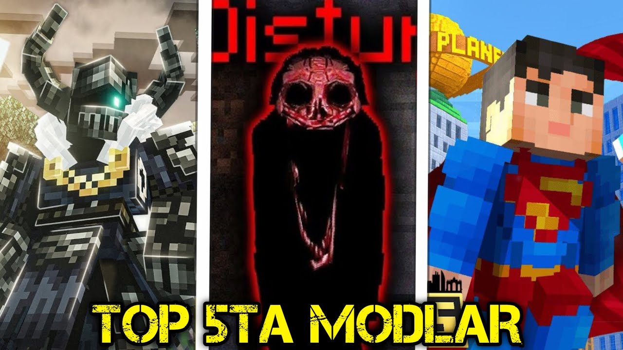 Minecraftdagi top 5ta kerakli modlar😱