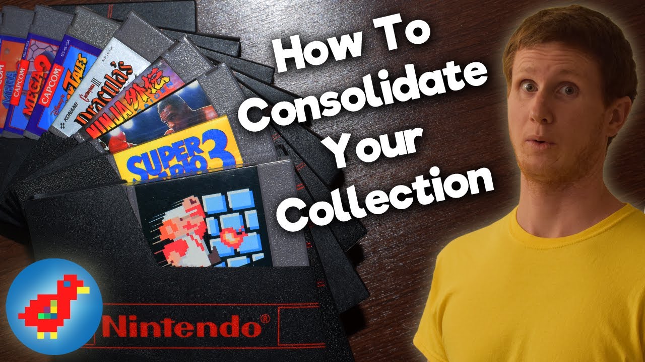 How to Consolidate Your Video Game Collection - Retro Bird   &rlm;