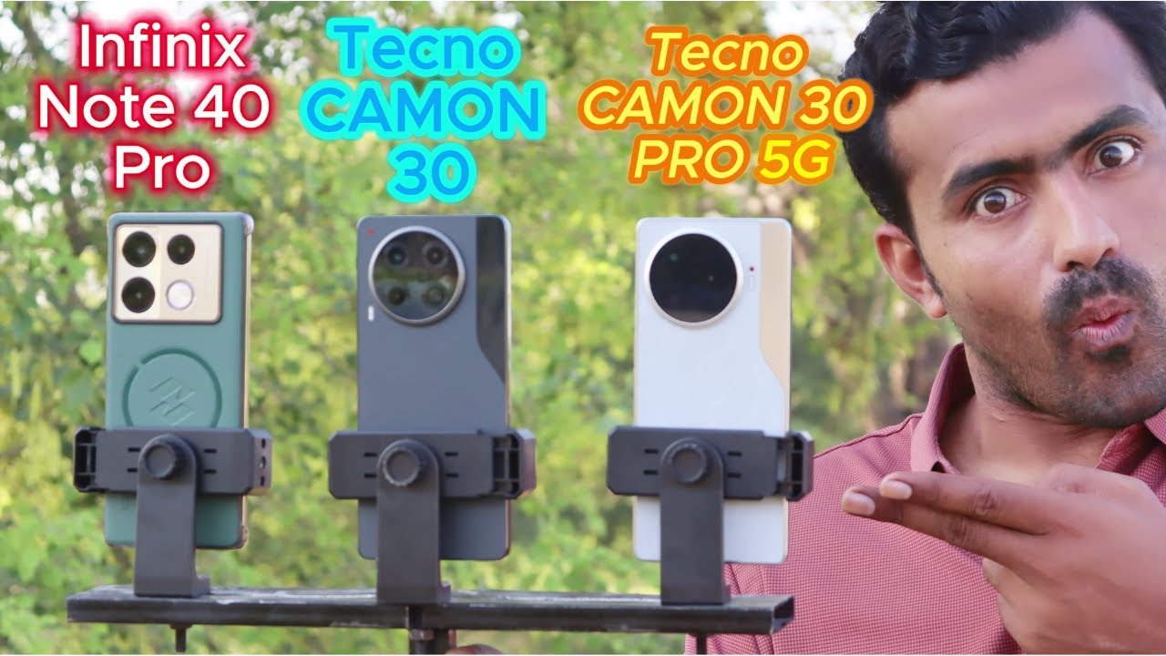 Tecno Camon 30 Pro 🆚 Infinx Note 40 Pro 🆚 Tecno Camon 30 CAMERA TEST COMPARISON VIDEO