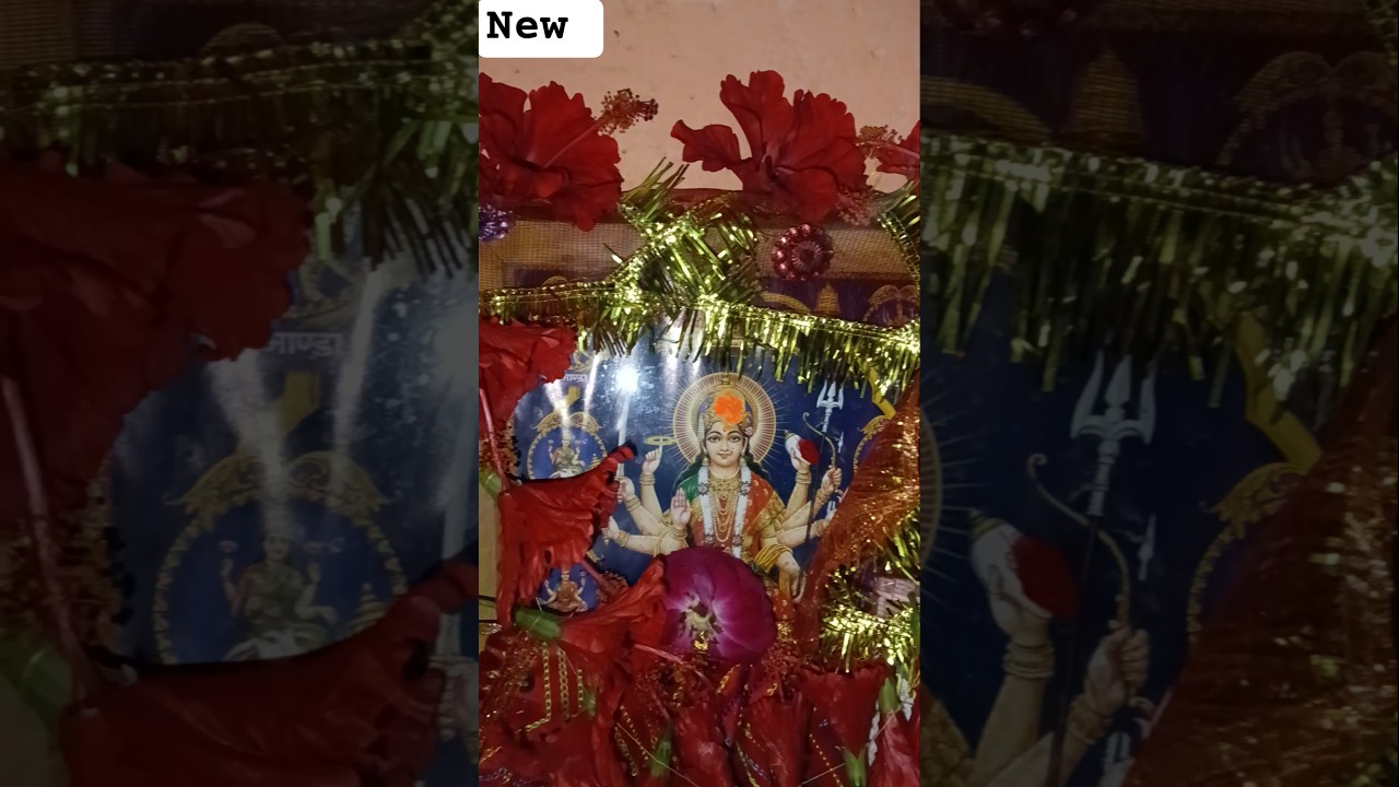 नवरात्रि स्पेशल 🌼 new statues #viral video 📸#sortsfeed #yputube bahkti bhavana 🪔